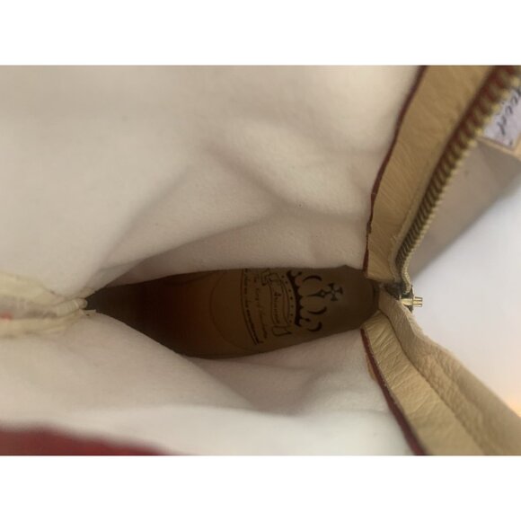 (3) Vero Cuoilo Italy Botas De Tacón Mujer Talla 39 Color Rojo Usadas, - Picture 7 of 16